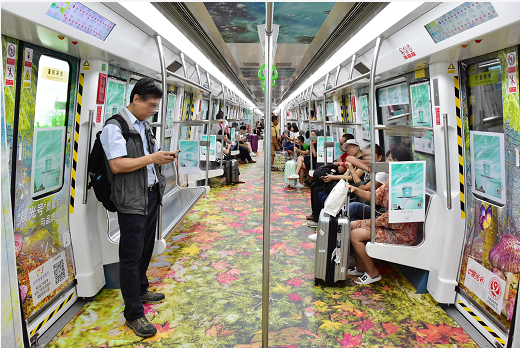 深圳地铁列车广告有几种类型？